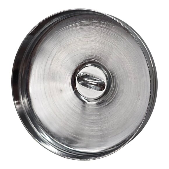 Royal Worcester Birds Egg Coddler Porcelain With Chrome Lid 3.5" Made in England - Picture 7 of 11